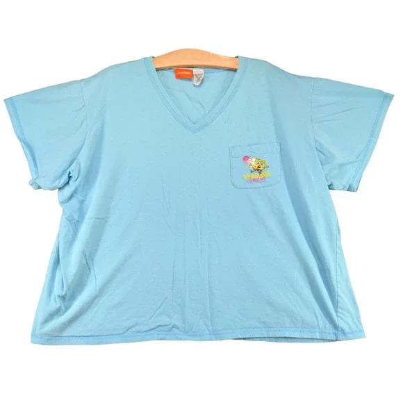 thumbnail image 2 of Nickelodeon Spongebob Squarepants Nightshirt - Official Licensed Women's Sleepwear 2 of 10